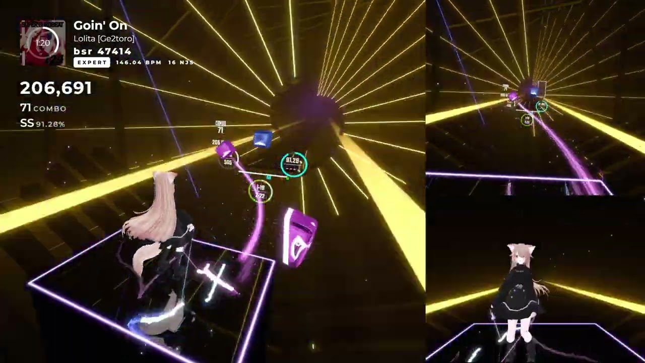 【BeatSaber】 GOIN' ON_Lolita【expert】
