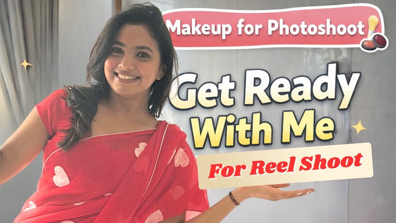 GRWM for a shoot 😍😘 | Bhumika Basavaraj 