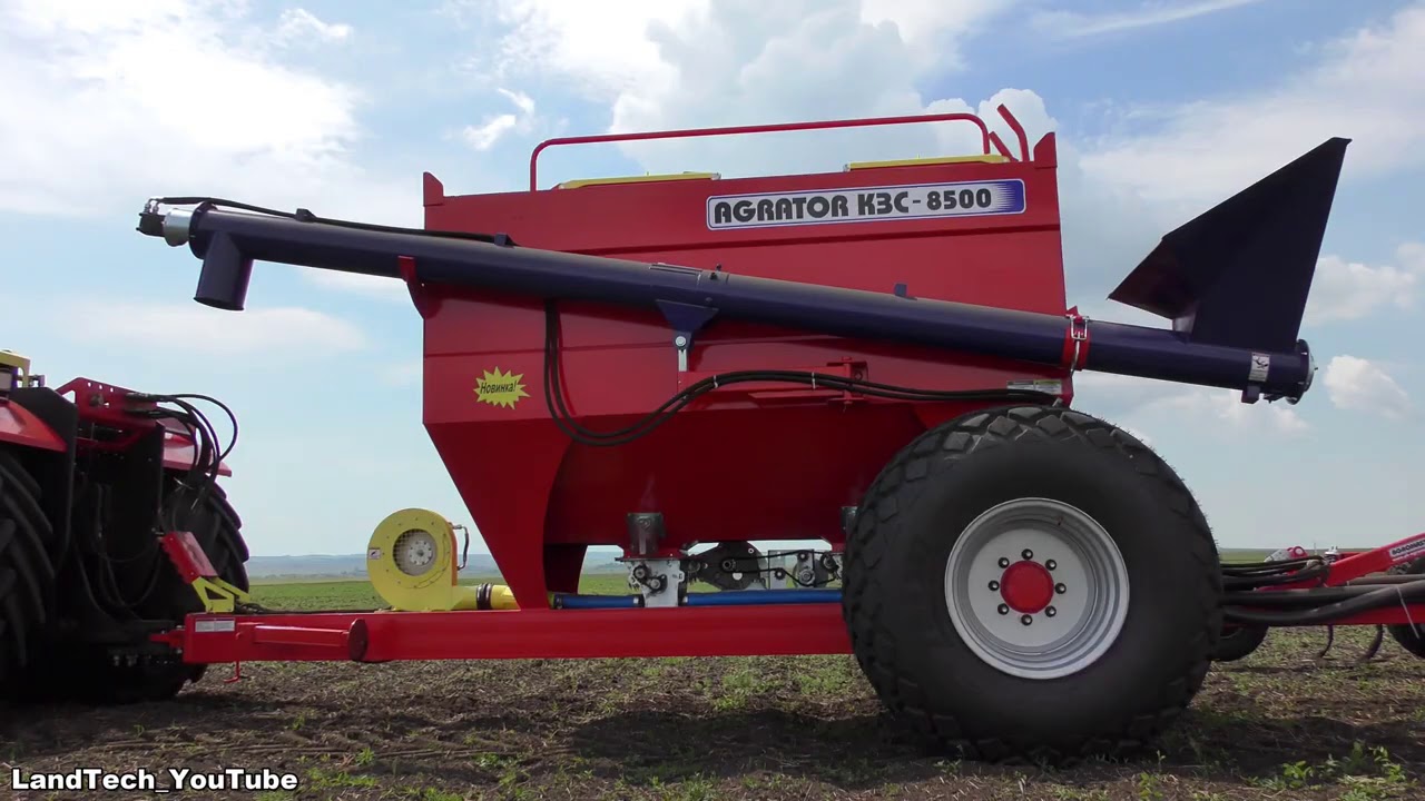 НОВЫЙ посевной комплекс Agrator КЗС 8500 российский аналог John Deere 730  Новинка 2020 года!
