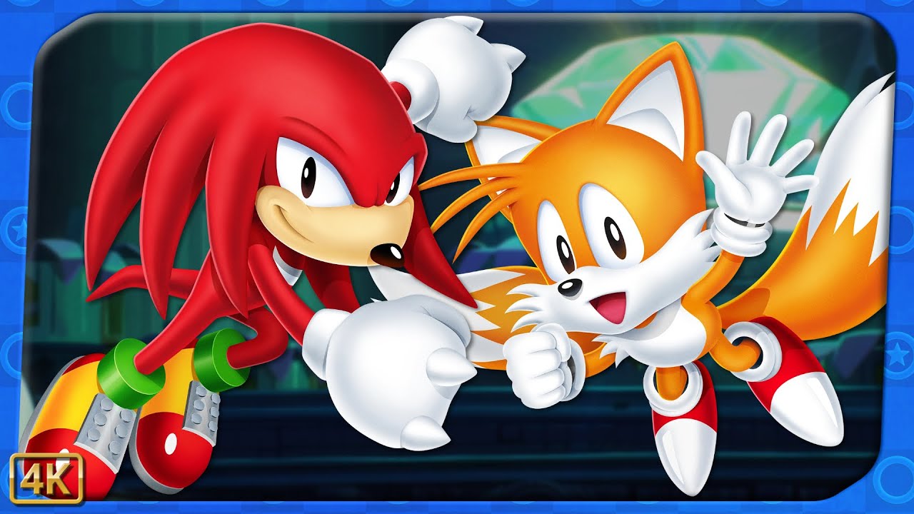 Sonic Origins Plus ⁴ᴷ Sonic 3 & Knuckles 100% (Knuckles & Tails gameplay, All 14 Emeralds, Ultrafix)