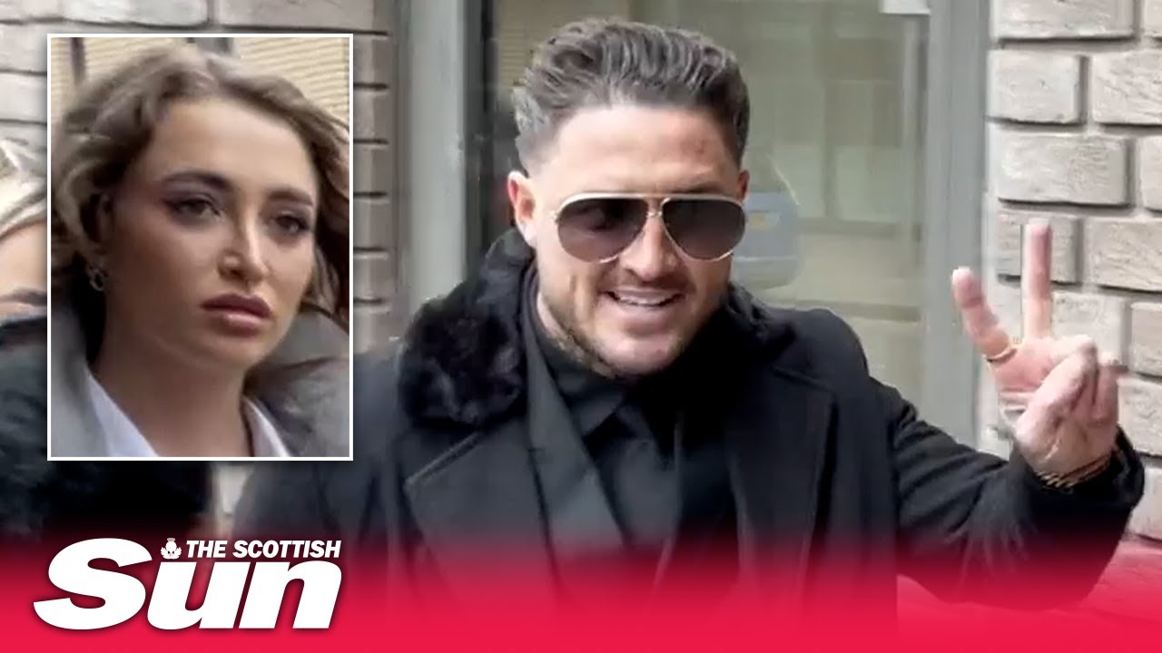 Shameless Stephen Bear sentenced to 21 months in prison poses for selfies outside court