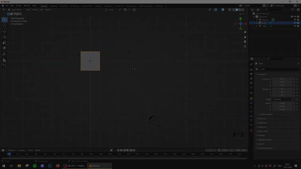 Blender 1: navigeren en selecteren