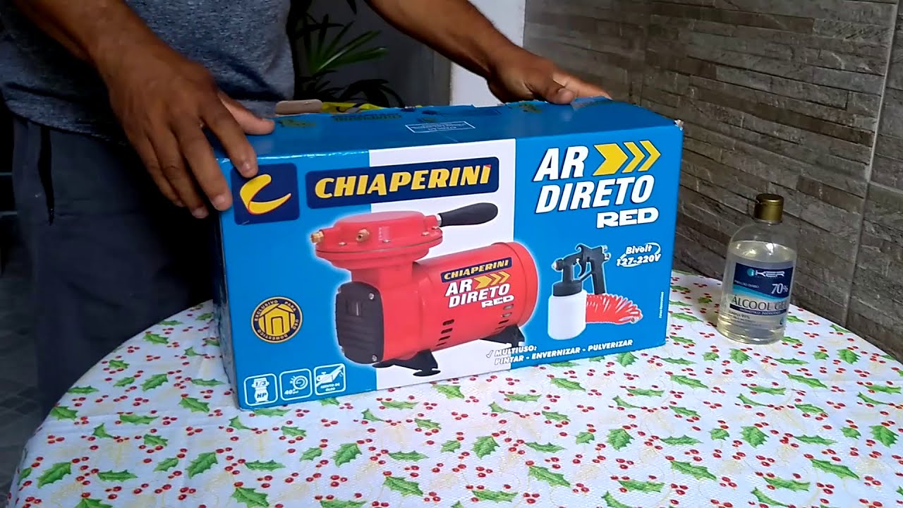 Unboxing e Teste de Motocompressor de Ar Direto!!!!