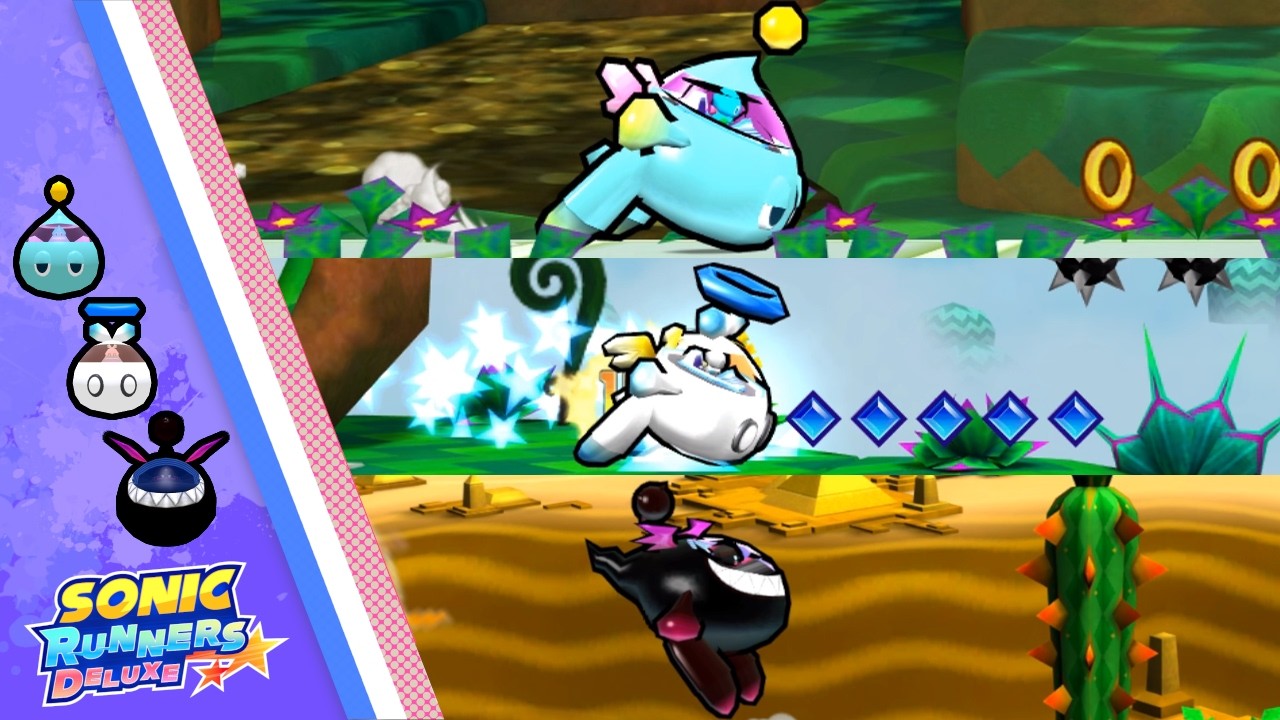 New Character Reveal - Chao Walkers | Sonic Runners Deluxe