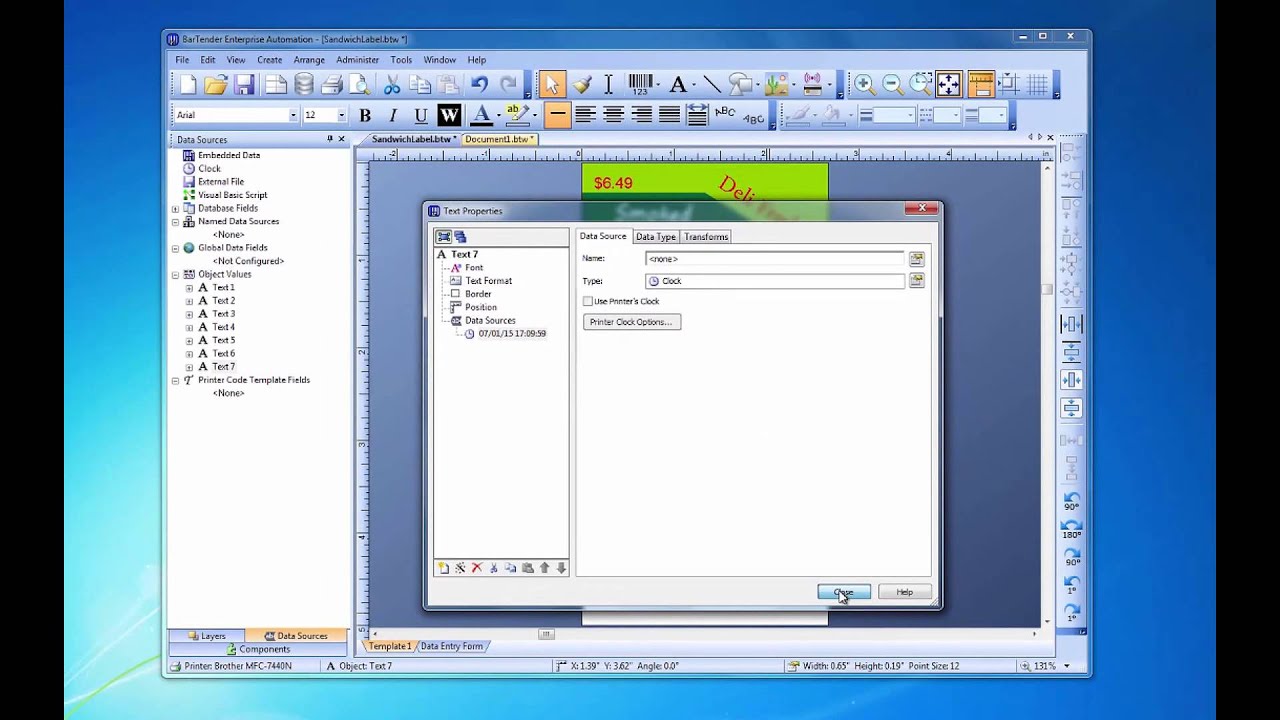 Working with Dates and Times in BarTender Software (Tutorial)