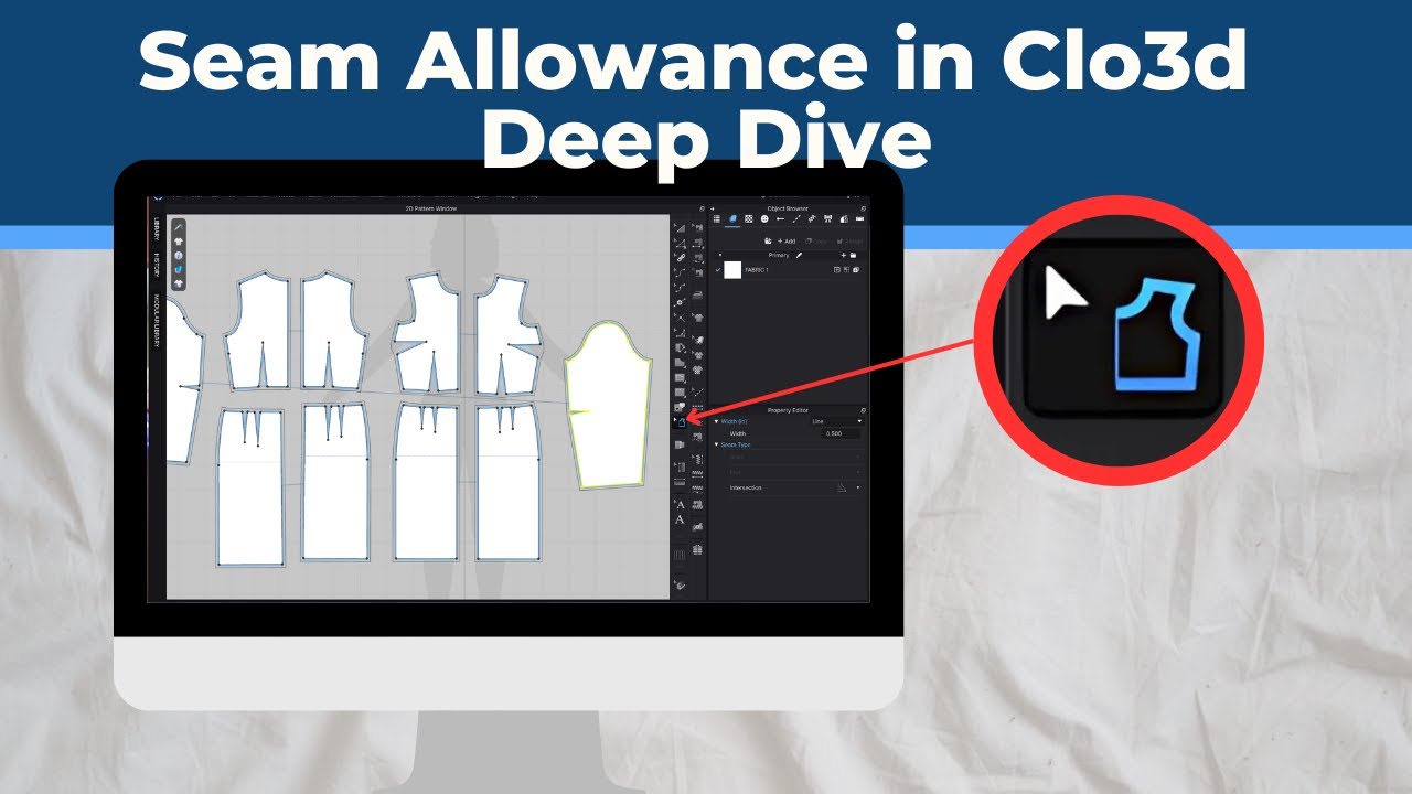 CLO3D Seam Allowance Explained: Add & Customize Like a Pro!