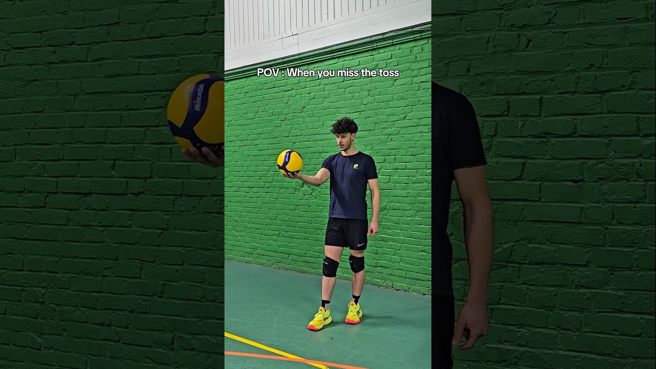 If you&rsquo;ve never missed a toss, u are not a volleyball player 😂🏐 #volleyball