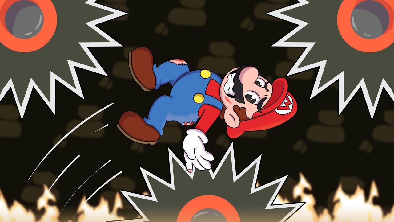 FUI CORTADO AO MEIO! - SUPER MARIO MAKER