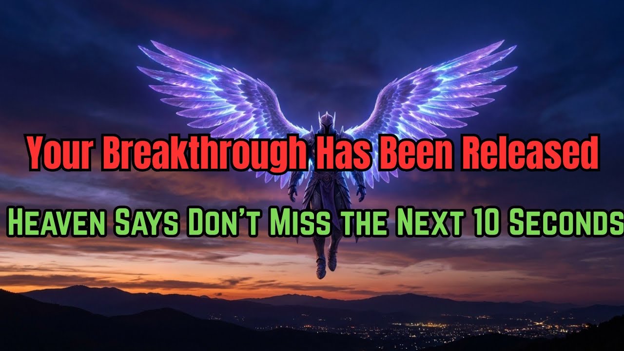 Chosen One: Your Breakthrough Has Been Released — Heaven Says Don’t Miss the Next 10 Seconds