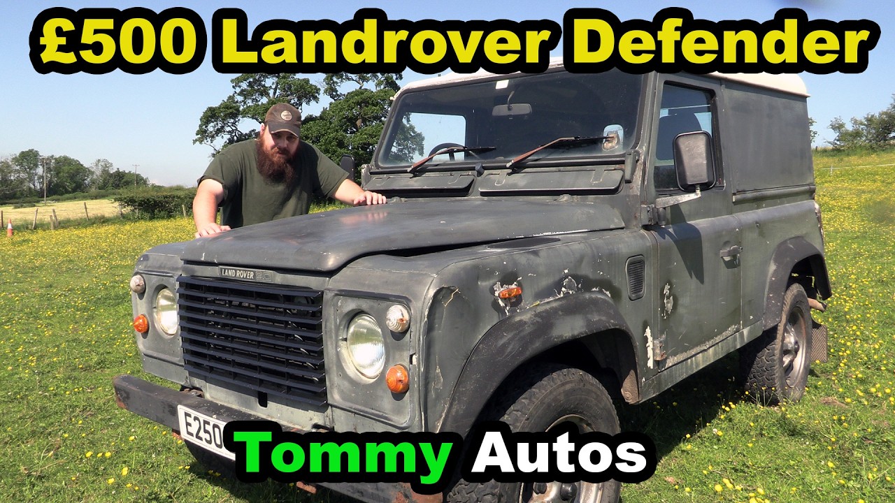 Я купил этот старый Land Rover Defender 90 за &pound;500. Но пригоден ли он для дорог?