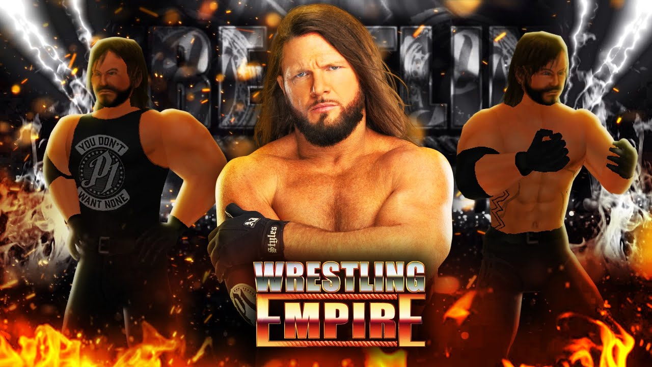 How To Make AJ Styles in Wrestling Empire 2024 | The Phenomenal One | Wrestling Empire | AWE