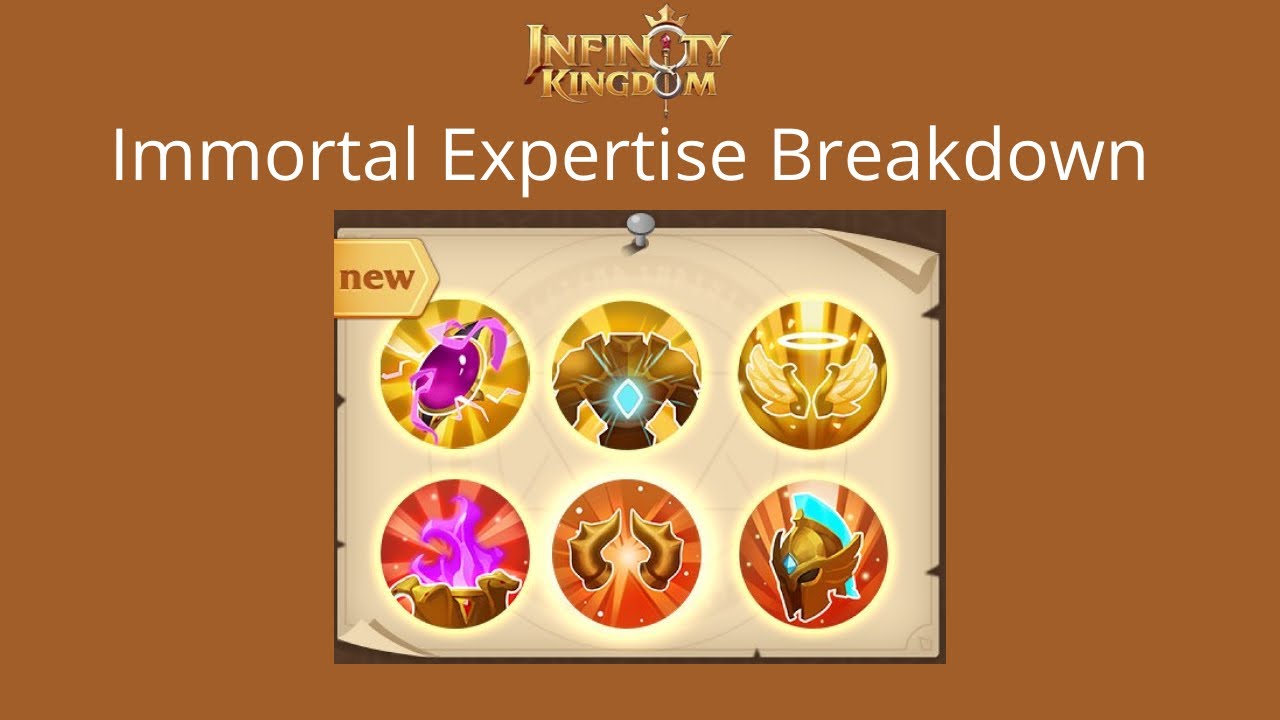 Infinity Kingdom: Immortal Expertise Breakdown
