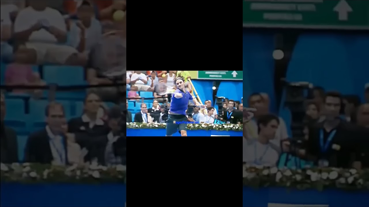 Roger Federer Monster Forehand 