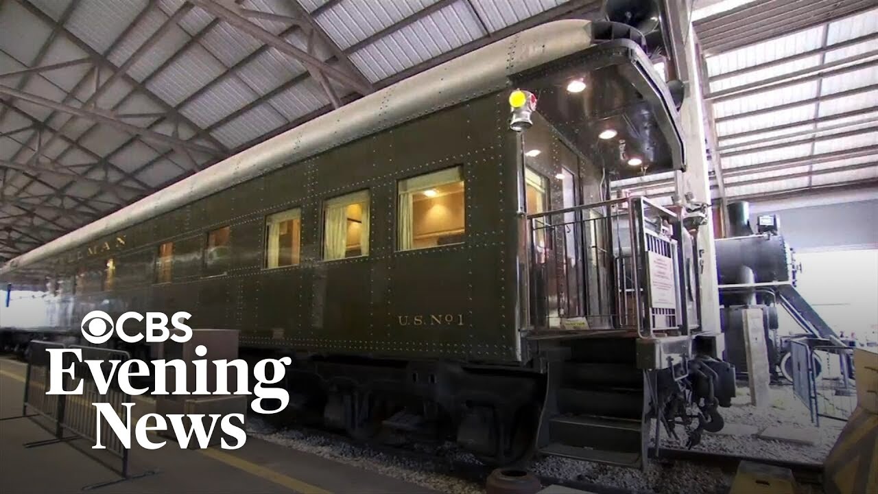 Inside Franklin Roosevelt's personal rail car