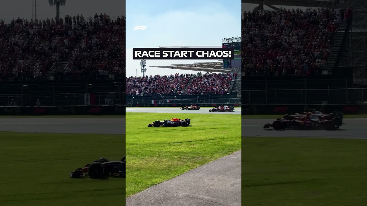 POV: You Have The Best Seat For The Race Start In Mexico 🤯