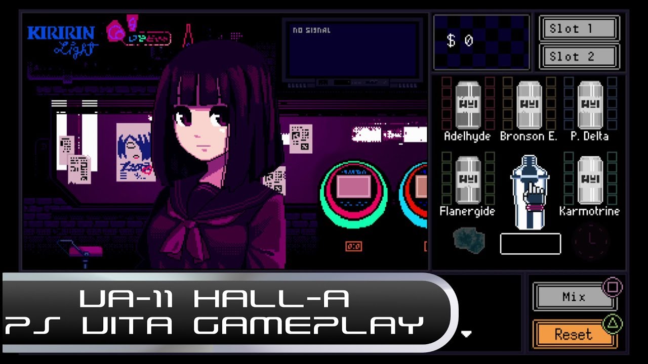 VA-11 HALL-A (PS Vita Gameplay)
