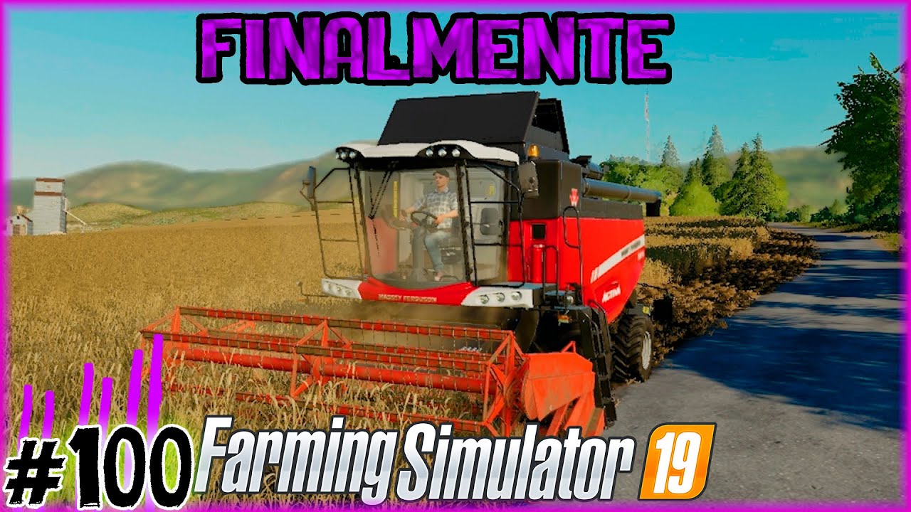 100 - Nova Colheitadeira Finalmente - Farming Simulator 19