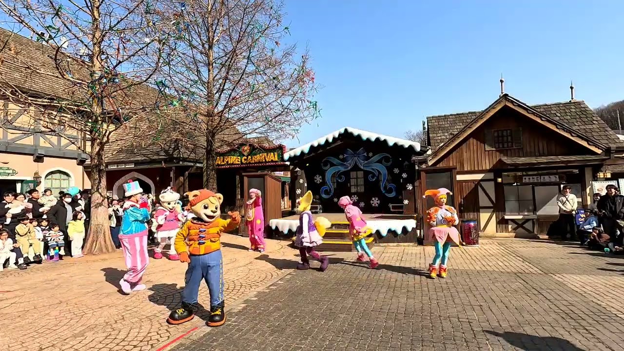 [4K]용인에버랜드런런런! 스노우 프렌즈 2026년 2월28일 플영상 2시 2회차