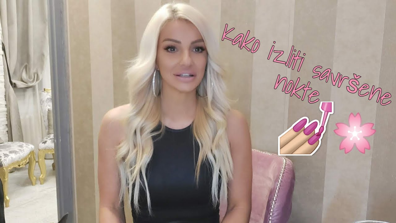 Izlivanje noktiju - Kako do savršeno izlivenih noktiju, muzika je preglasna zbog autorskih prava 💅🌺🌺