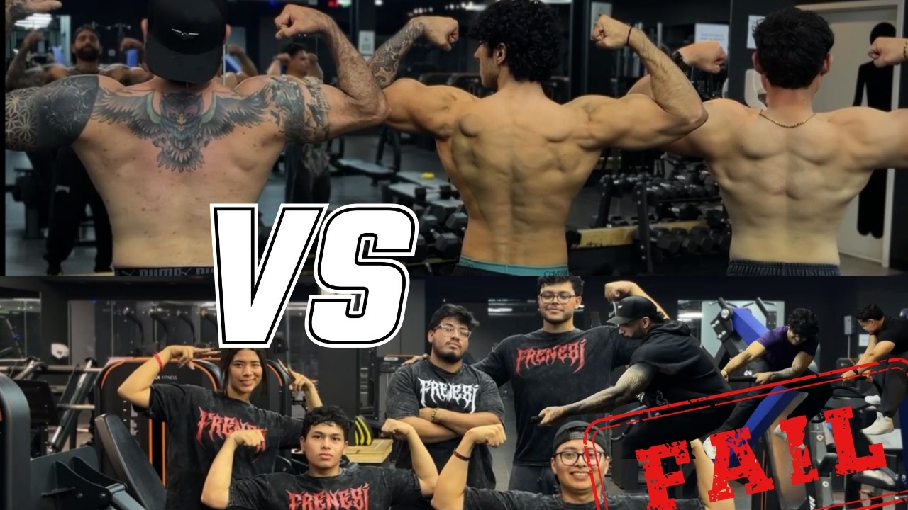 Mi nuevo TEAM FITNESS debutó… y ya nos estaban RETANDO