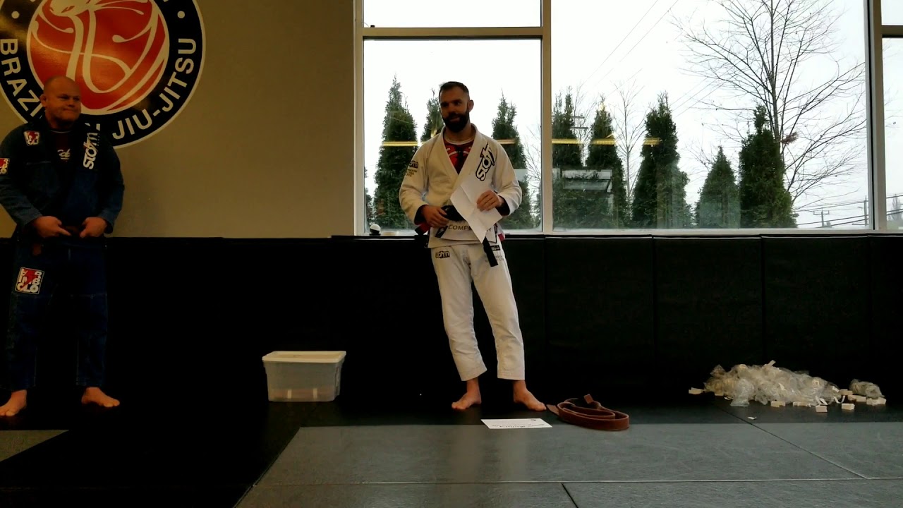 Black belt speech