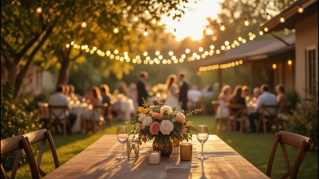 Backyard Wedding: A Charming & Intimate Affair