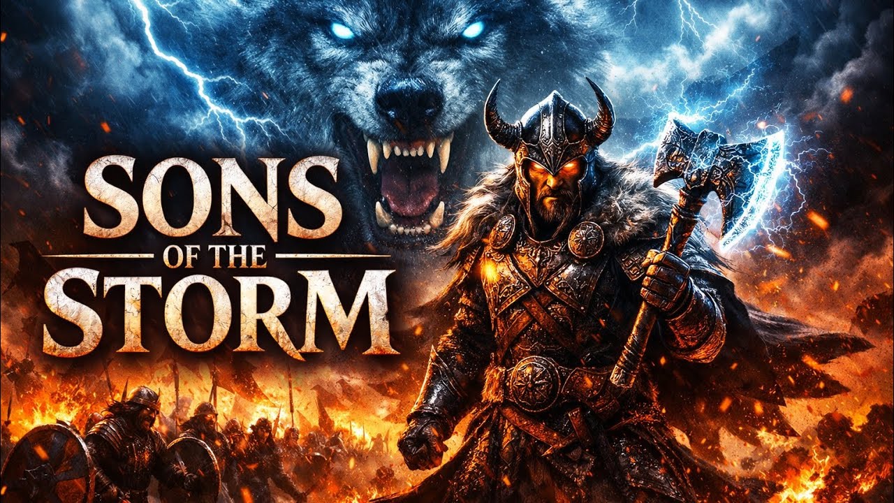 SONS OF THE STORM ⚡ Epic Viking Music | Norse Warrior Battle Song | Ragnarok Anthem