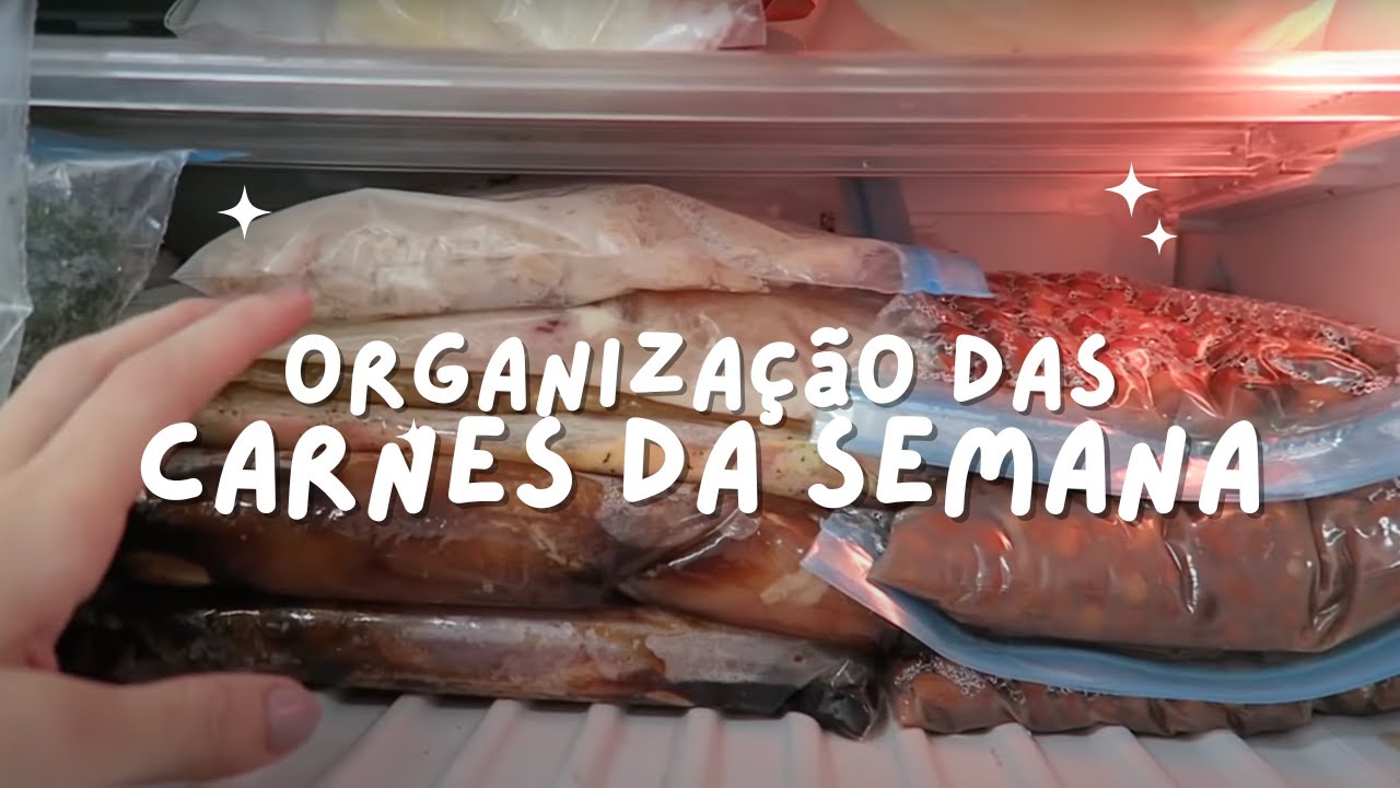 Como preparo e congelo carnes para a semana | Thalita Campedelli