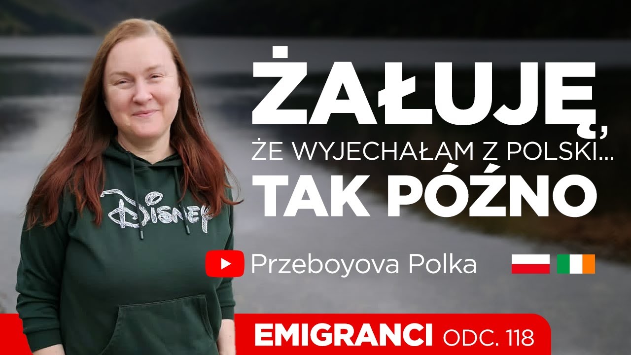 Żałuję, że wyjechałam z Polski... Tak późno. @PrzeboyovaPolka