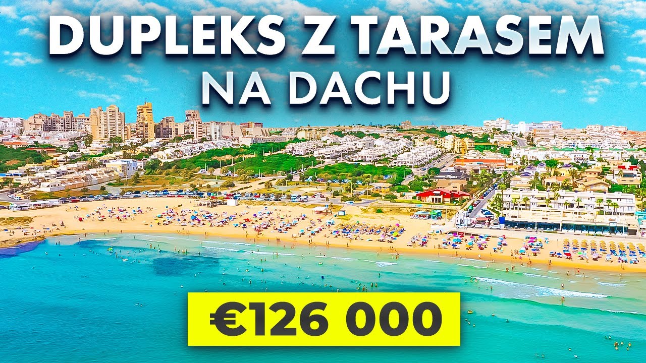 Dupleks w Torre La Mata Na sprzedaż z dużym tarasem na dachu Nieruchomości w Hiszpanii