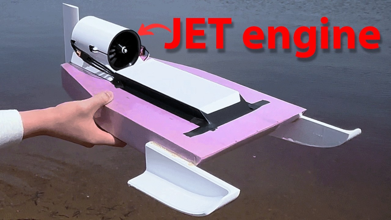 I Made an EDF Powered RC Hydroplane