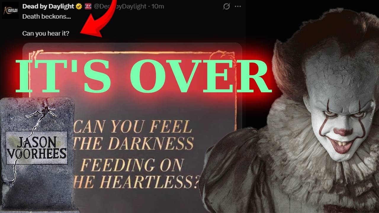 (RANT) IT'S OVER! JASON'S COOKED! PENNYWISE IS DEAD BY DAYLIGHT'S 10th ANNIVERSARY KILLER! CRASH OUT