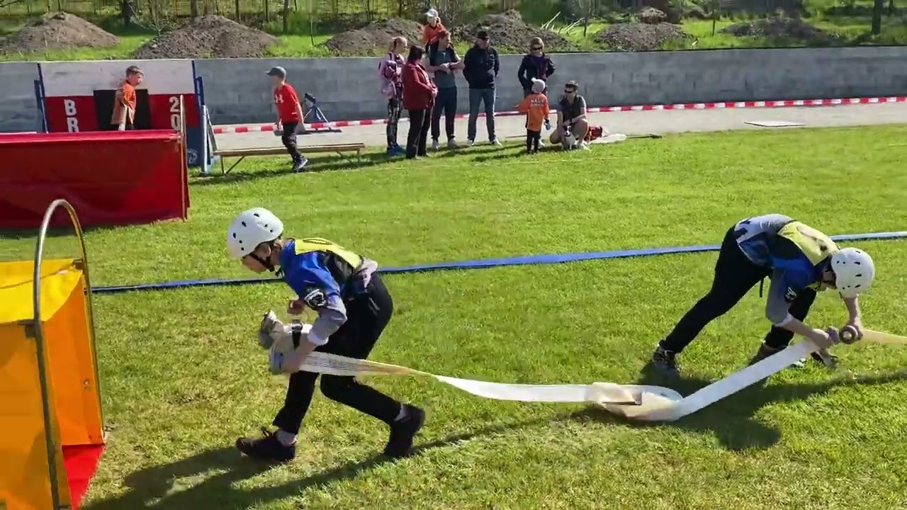 Bořitov, 22. 4. 2023, požární útok CTIF, starší A 2. pokus