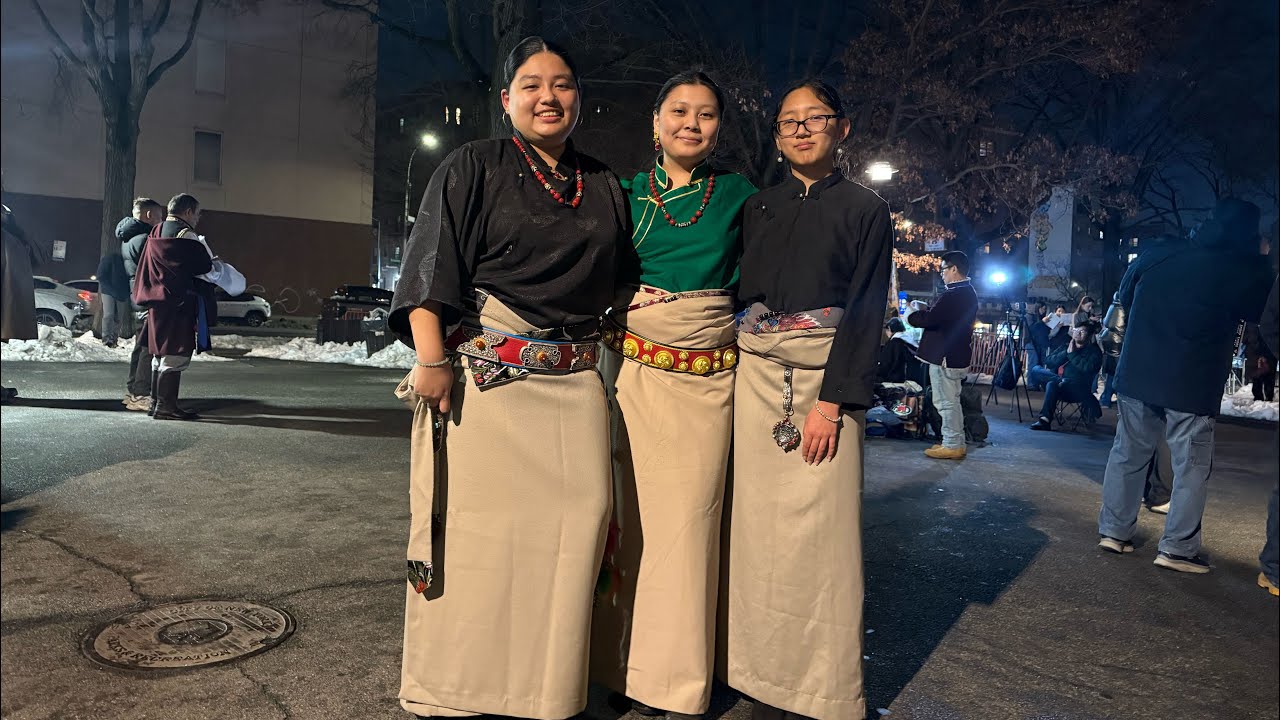 #Lhakar #Gorshey #Tibetan #traditional #dance #newyork #newjersey #Elmhurst Broadway Park 2/25//26