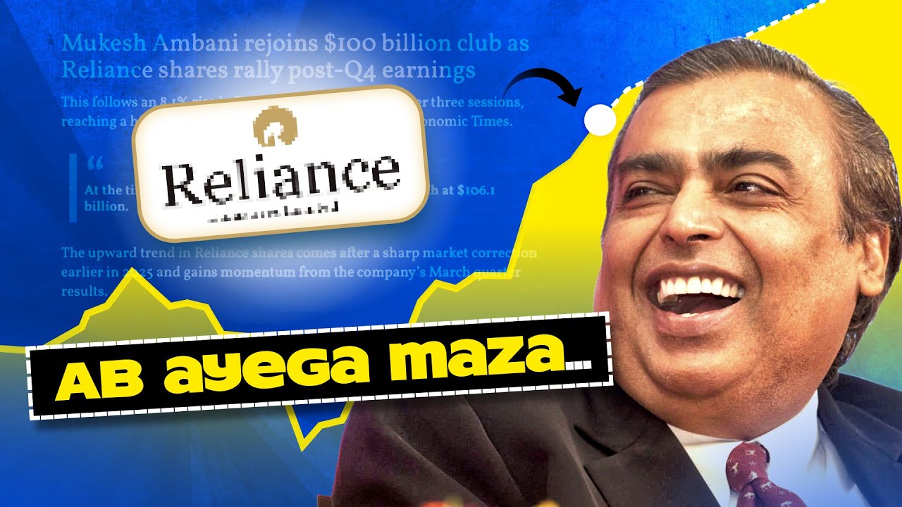 Mota Bhai is BACK 📈 🚀 Why Reliance Industries Share Rising? | Harsh Goela
