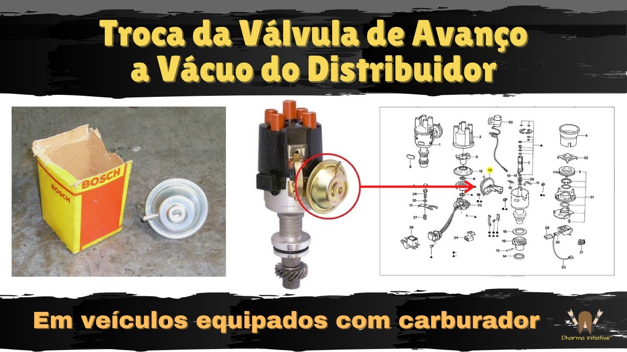 Troca do Avanço a Vácuo do Distribuidor 🔧 Carros com Carburador | Passo a Passo