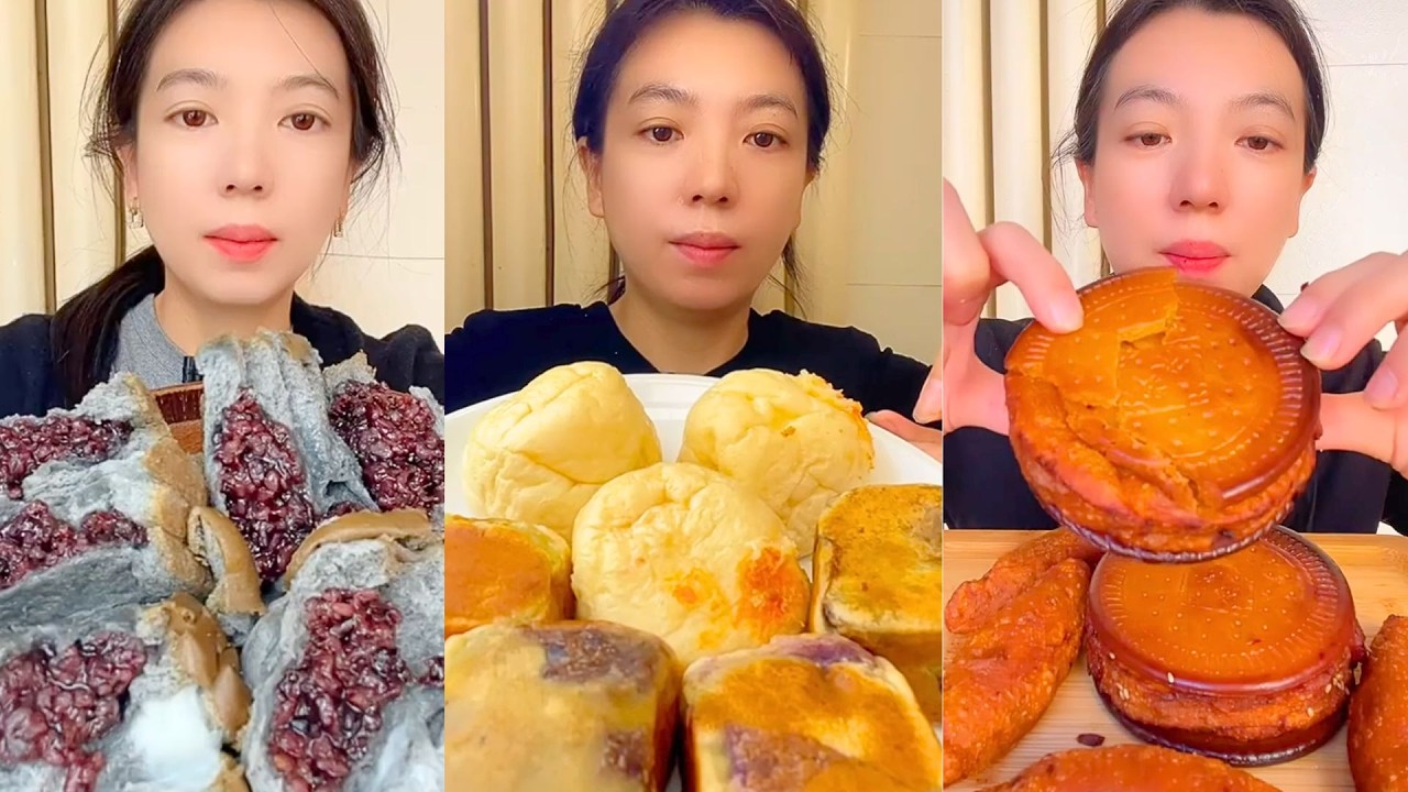 Traditional Chinese Homemade Food Eating Show | Buns Noodles & Desserts Mukbang #85