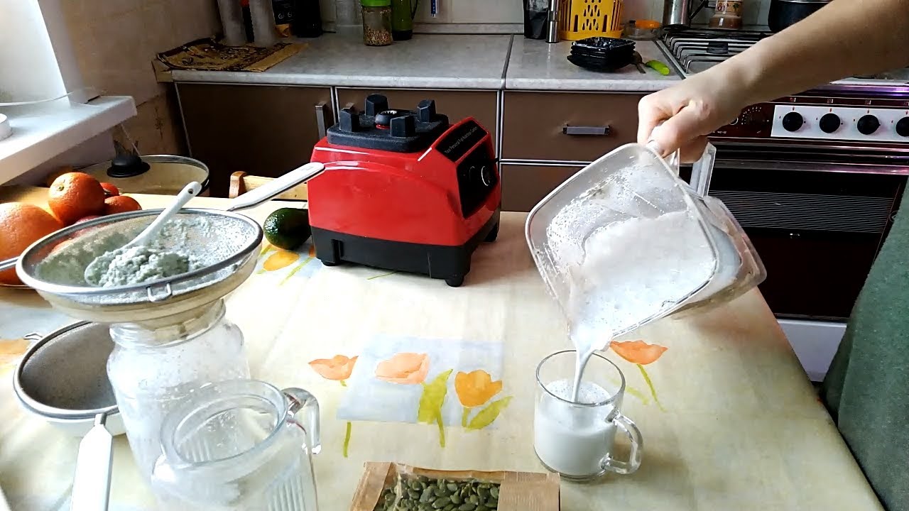 Молоко из тыквенных семечек. Вкусно, полезно и легко!