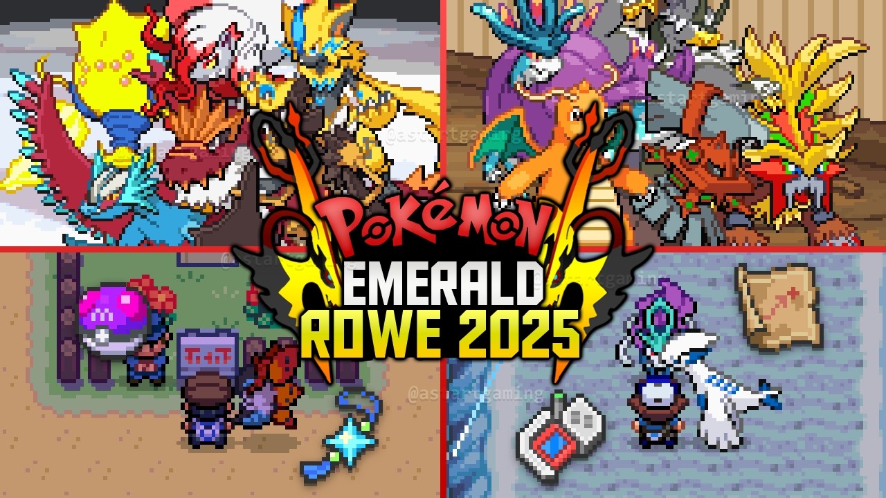 UPDATED Pokemon GBA With GEN 1-9 DLC, MEGAS, 24+ GYMS, Dynamax, LEVEL Caps, SEASONS & MYSTERY Gifts!