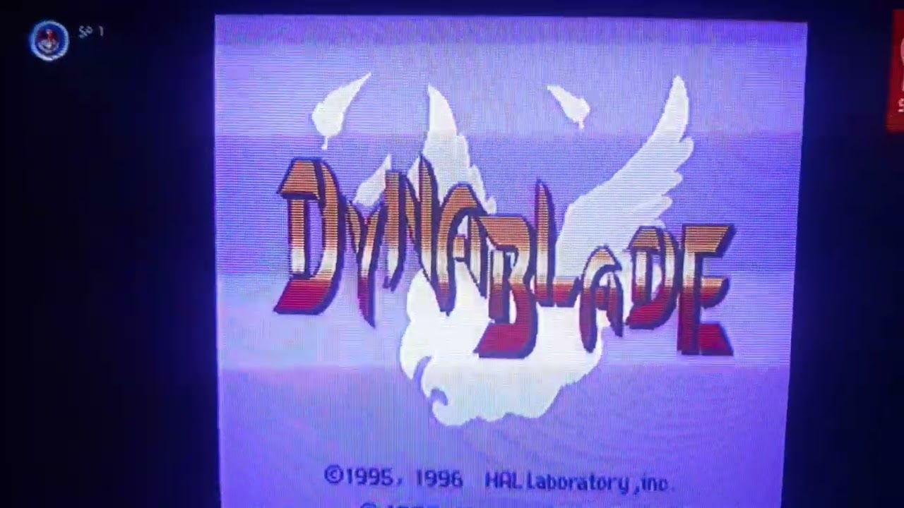Kirby Super Star (SNES) on a Panasonic CRT via Nintendo Switch 2 (S-Video)