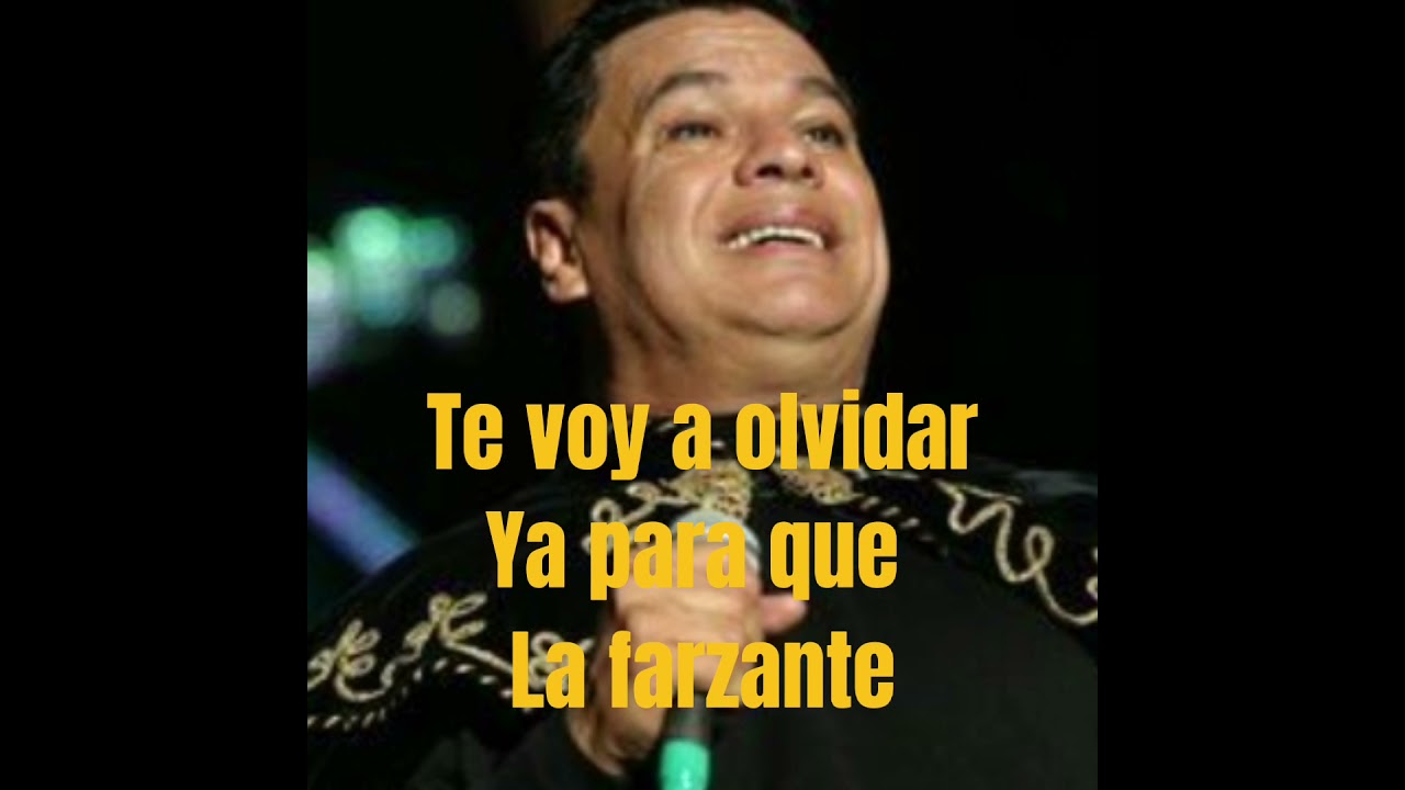 Juan gabriel popurri karaoke /Te voy a olvidar/Ya para que/ La farsante