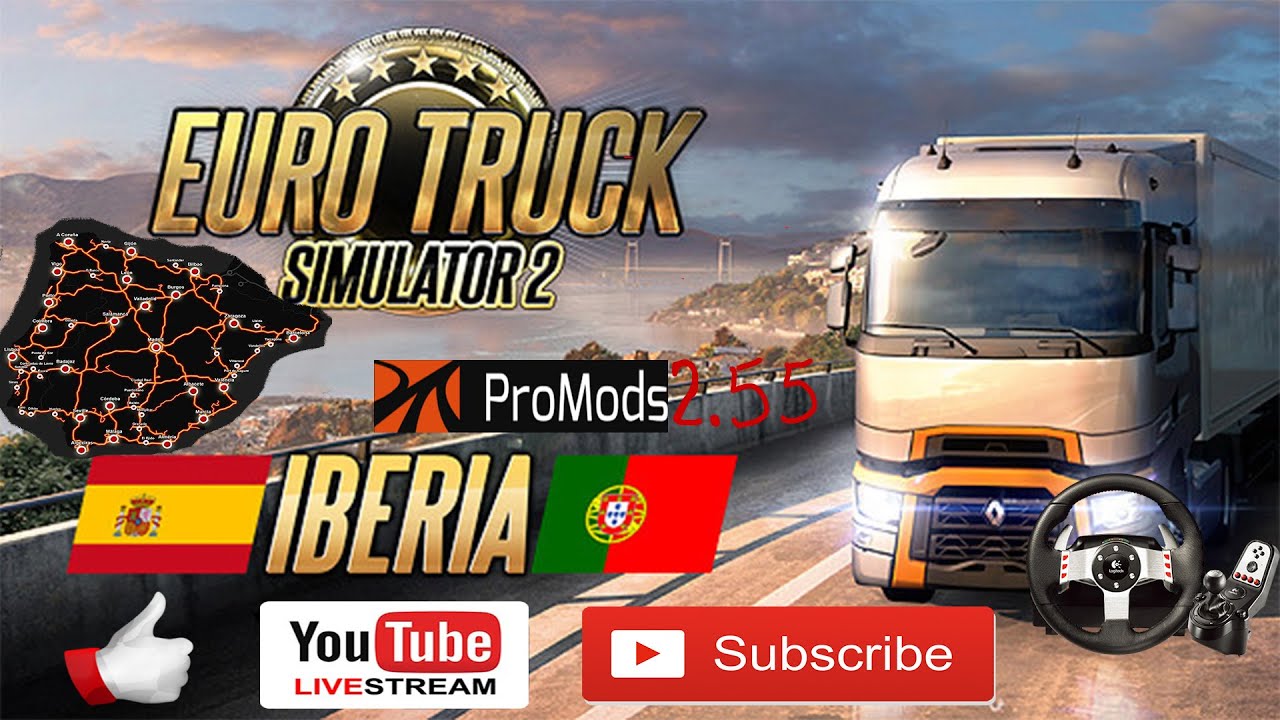 🚦[ETS2-PL]1.40🔴🚚 Jedziemy-Promods 2.55 😎🌴 🤑 #Iberia​👍 Renault T Cz1
