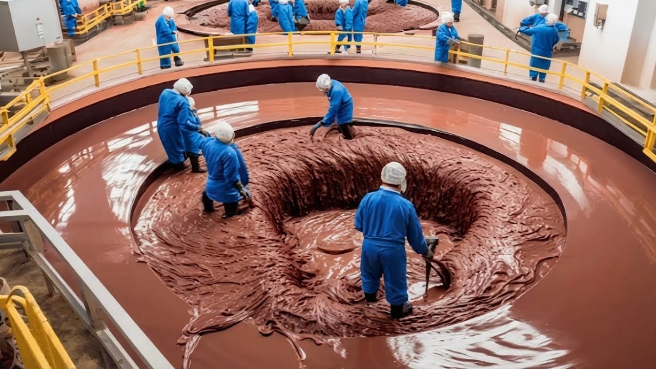 Is A Chocolate Factory Really Clean? Inside A Modern Factory: The Journey From Cocoa...