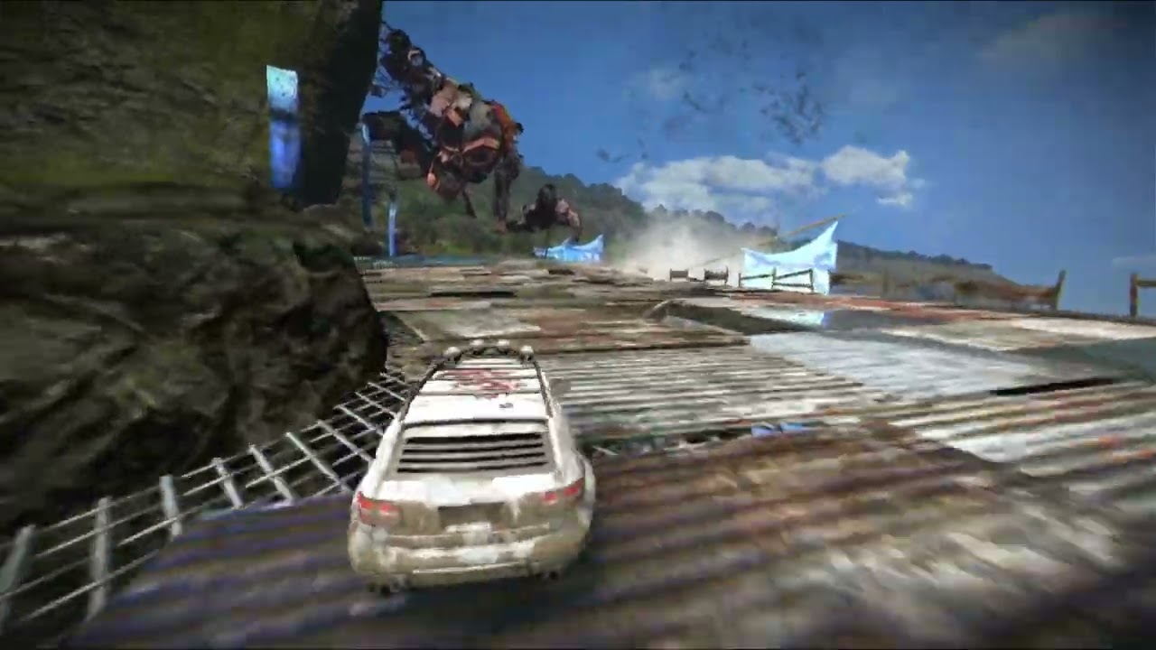 MotorStorm: Pacific Rift - Colossus Canyon Hidden Cave Route