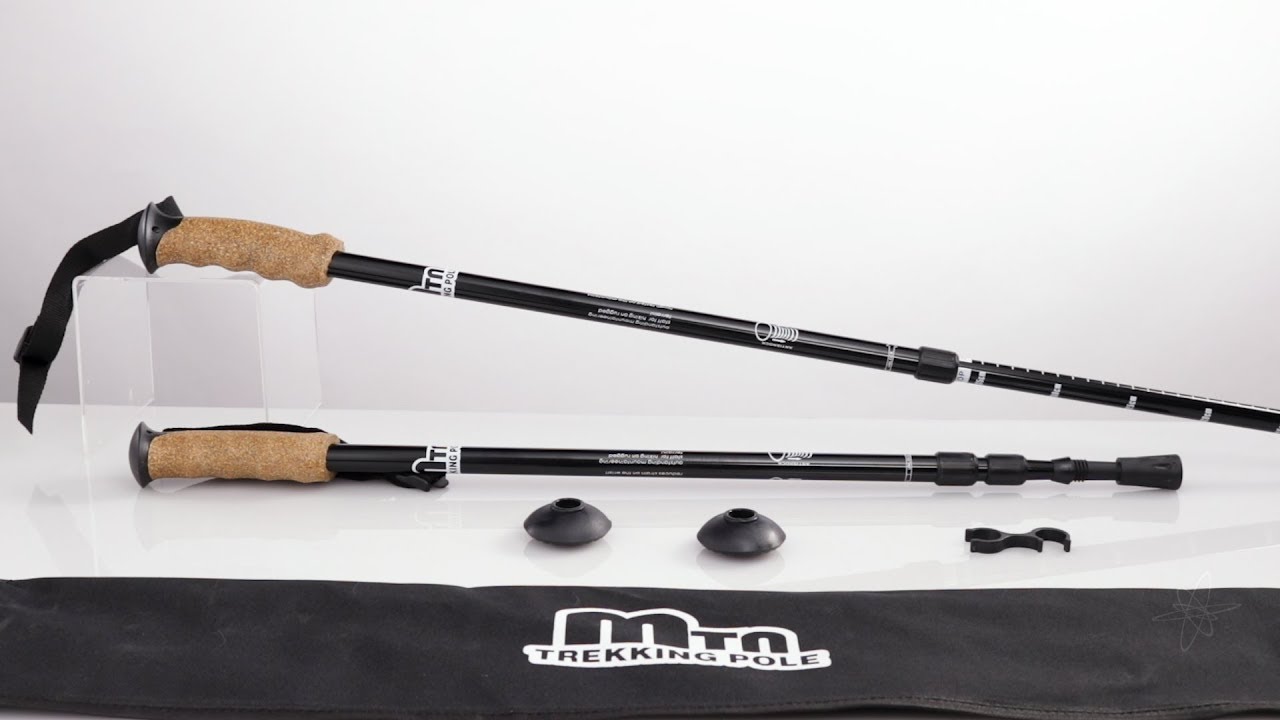 MTN Anti-Shock Adjustable Trekking Poles &ndash; Tough & Lightweight