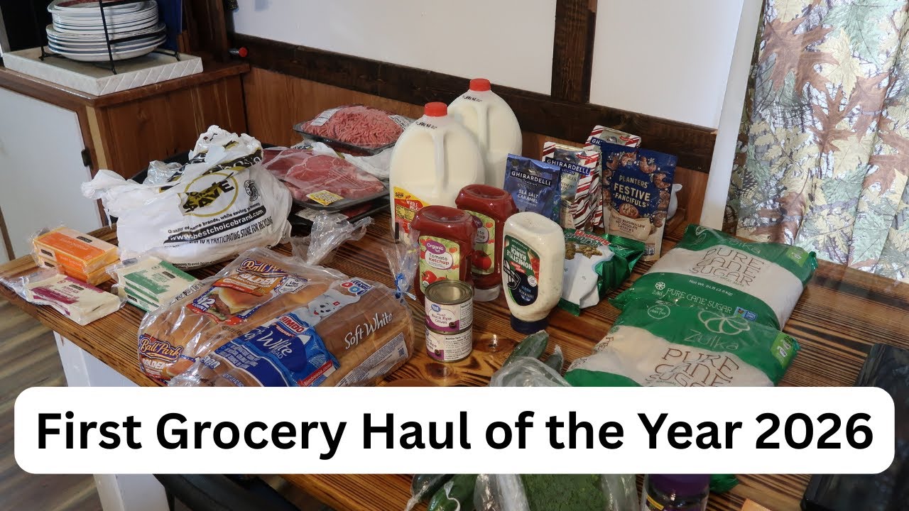 First Grocery Haul of 2026 | 11 Days of Meal Planning