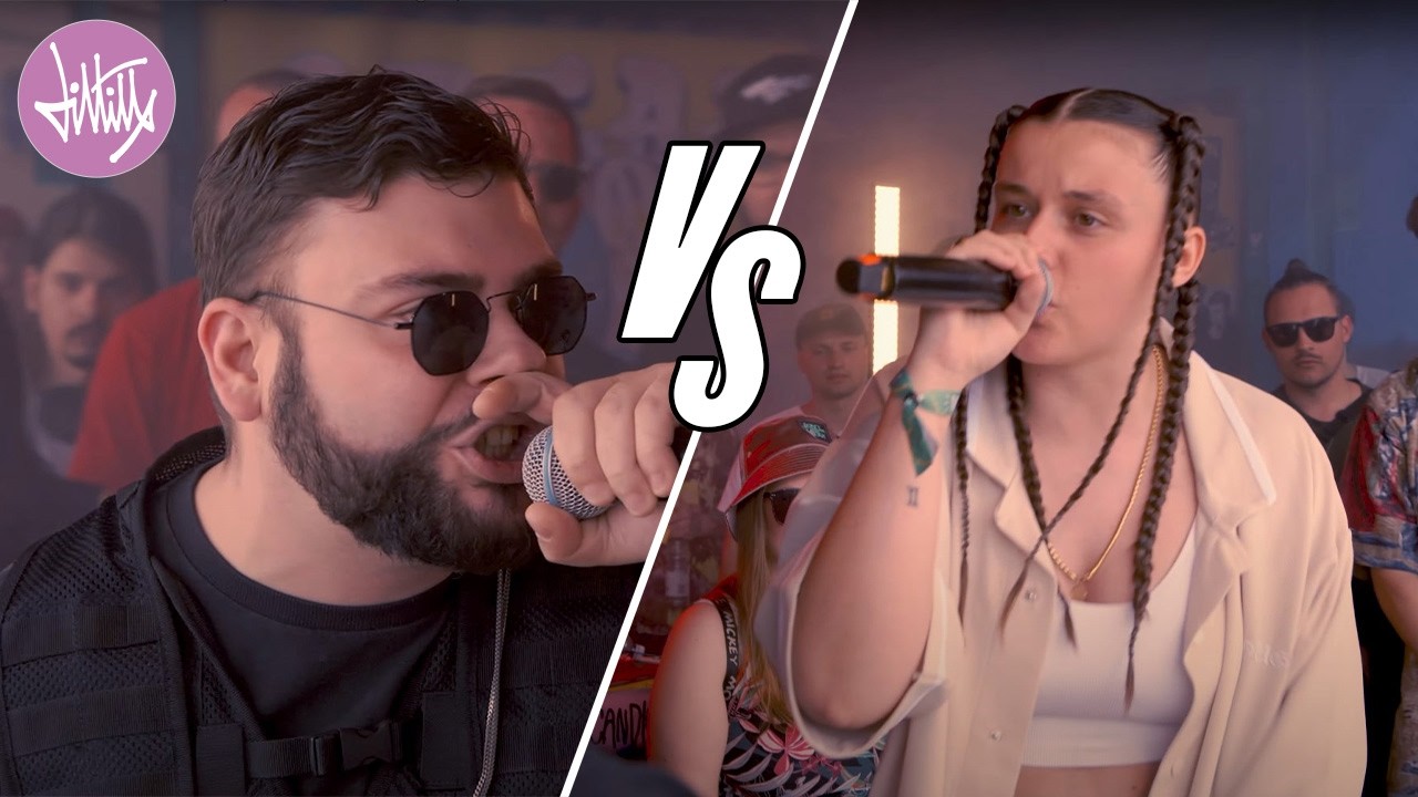 Ilhan vs Kitana ⎪ On Beat Rapbattle + Interview @Tapefabrik ⎪ DLTLLY