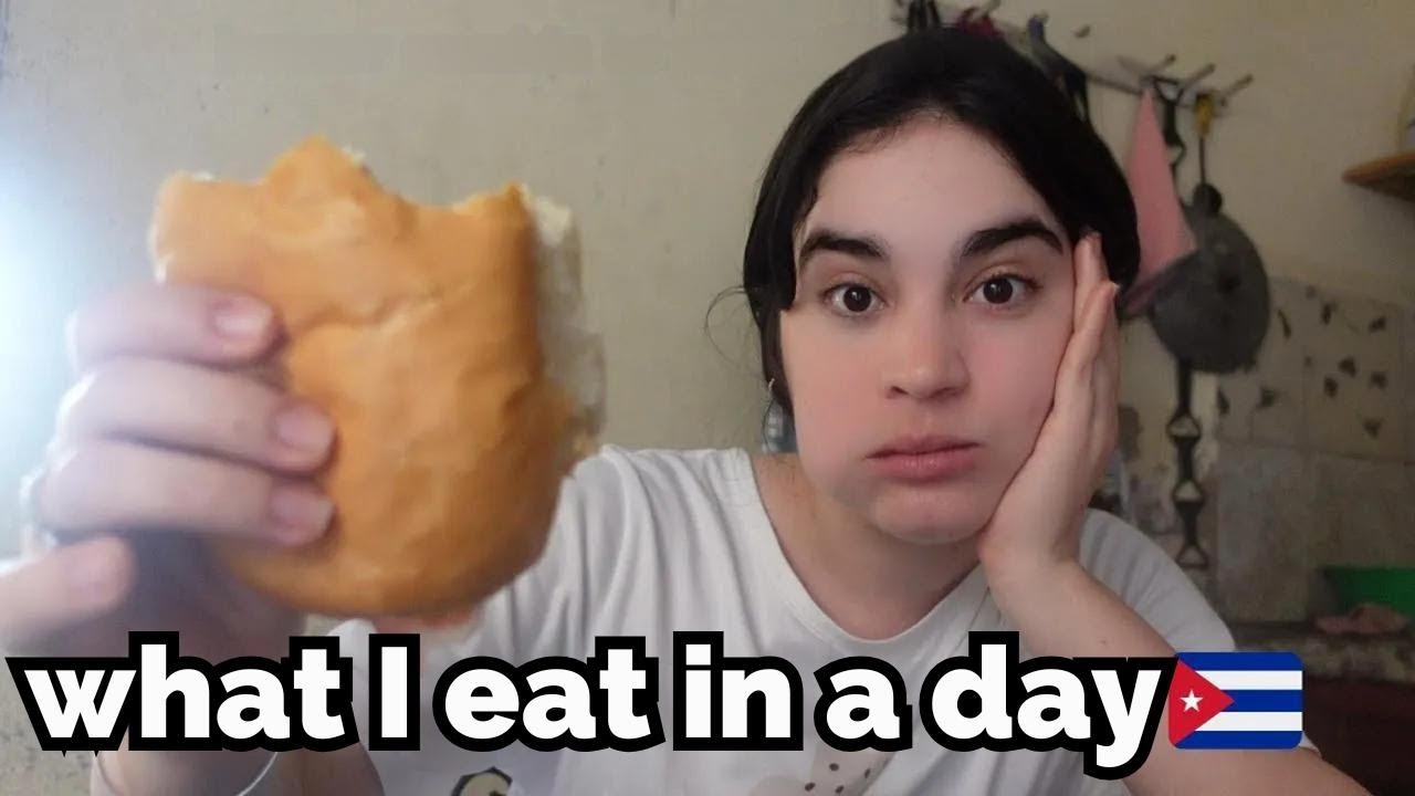 What I eat in a day living in Cuba. The harsh reality of food in my country…