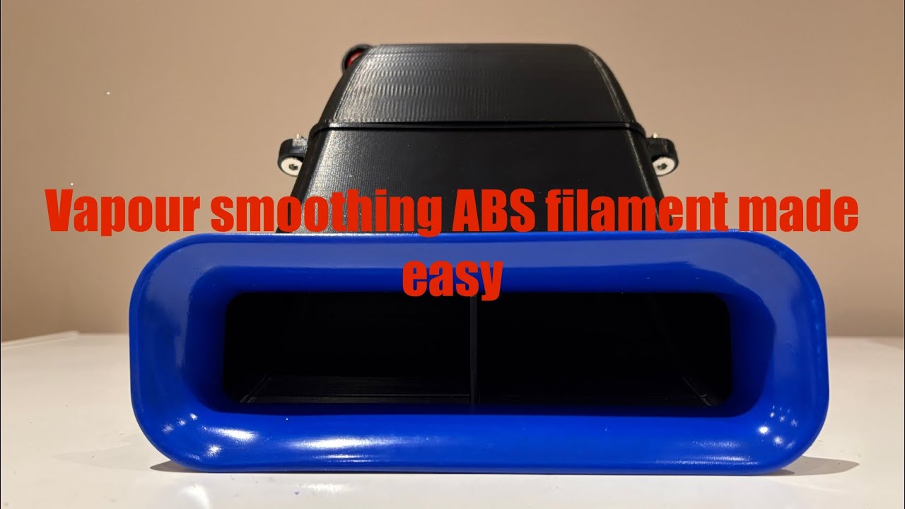 Паровоздушное сглаживание ABS стало проще #3Dпечать #бамбу