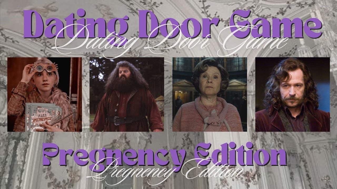 harry potter ♪ dating door games✨ | pregnency edition | harrypottah